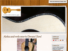 Tablet Screenshot of dreamukes.com